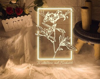 Throne Of Glass Flower Aelin Quote Neon Sign, The Thirteen Neon, Throne Of Glass Neon, Gift for her To Whatever End Throne Of Glass Neon