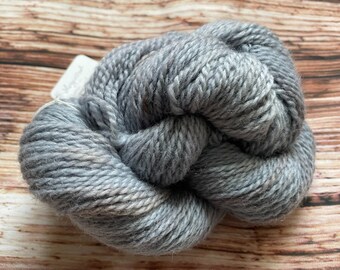 LOGWOOD Plant Dyed Merino Corriedale Wool Yarn DK Sport 164yds 1.75oz Knitting Weaving