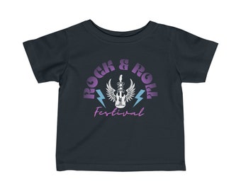 Camiseta infantil Rock and Roll Festival