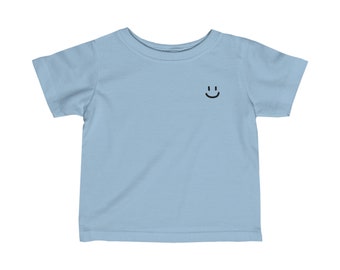 T-shirt smiley pour bébé