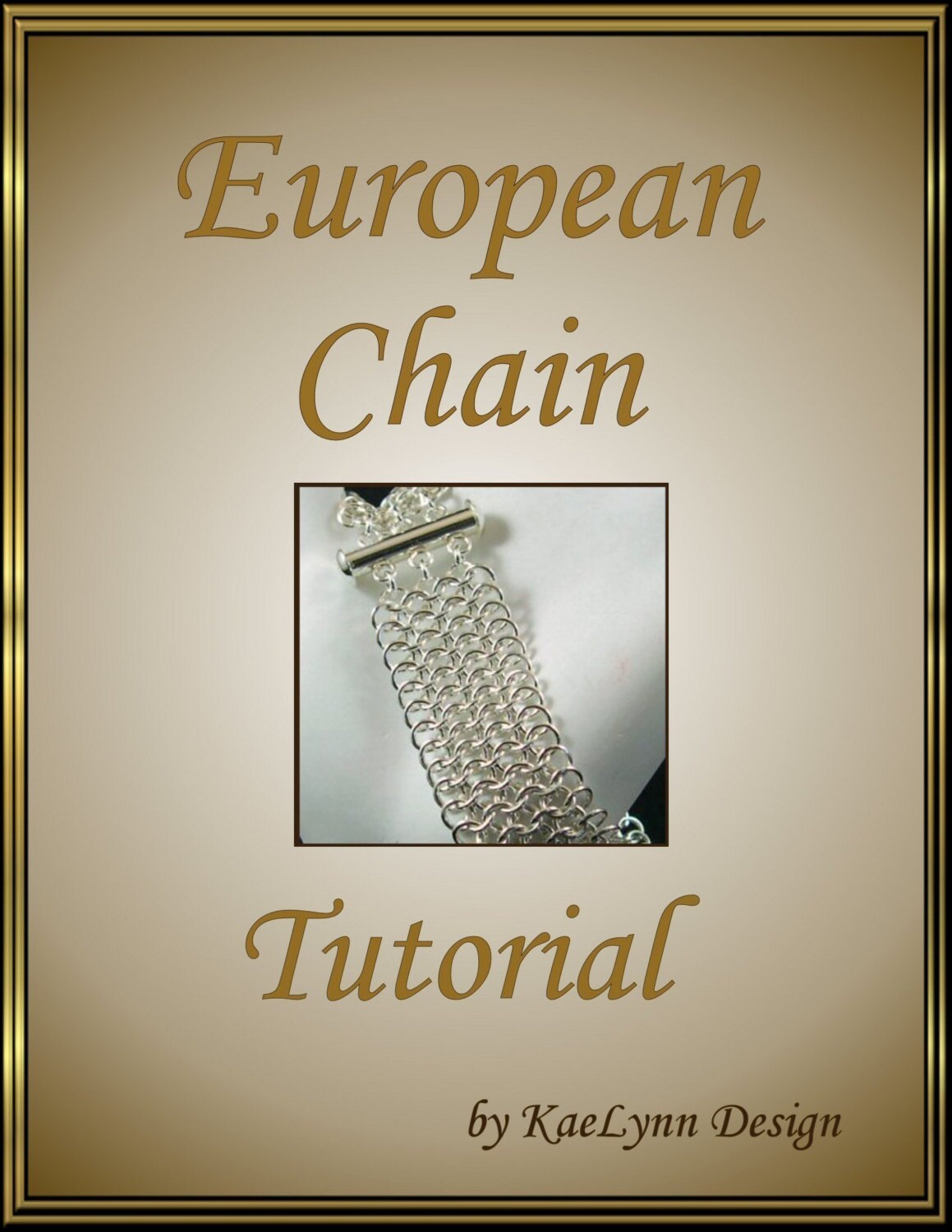 Set of 5 Chainmaille Tutorials - Etsy