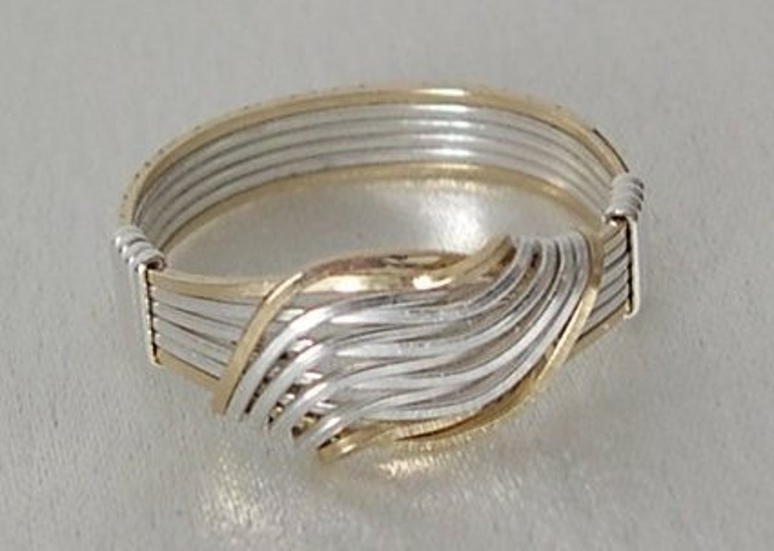 Tutorial Wave Ring Etsy