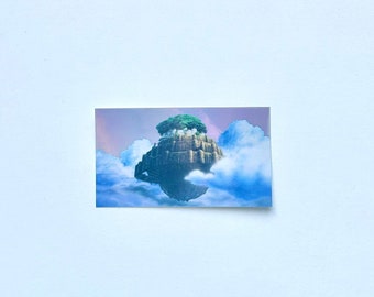 Adesivo Castello olografico nel cielo / Studio Ghibli
