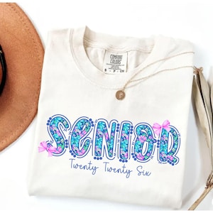 Senior 2026, Class of 2026, Senior Class Shirts, Class of 2026 shirts, Graduation 2026 shirts, Senior Year 2026, Senior 2026 coquette bow