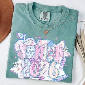 Class of 2026, Senior 2026, Class of 2026 tshirts, Senior Year, Senior shirt, 2026 shirts, Preppy Senior 2026, High School shirts preppy