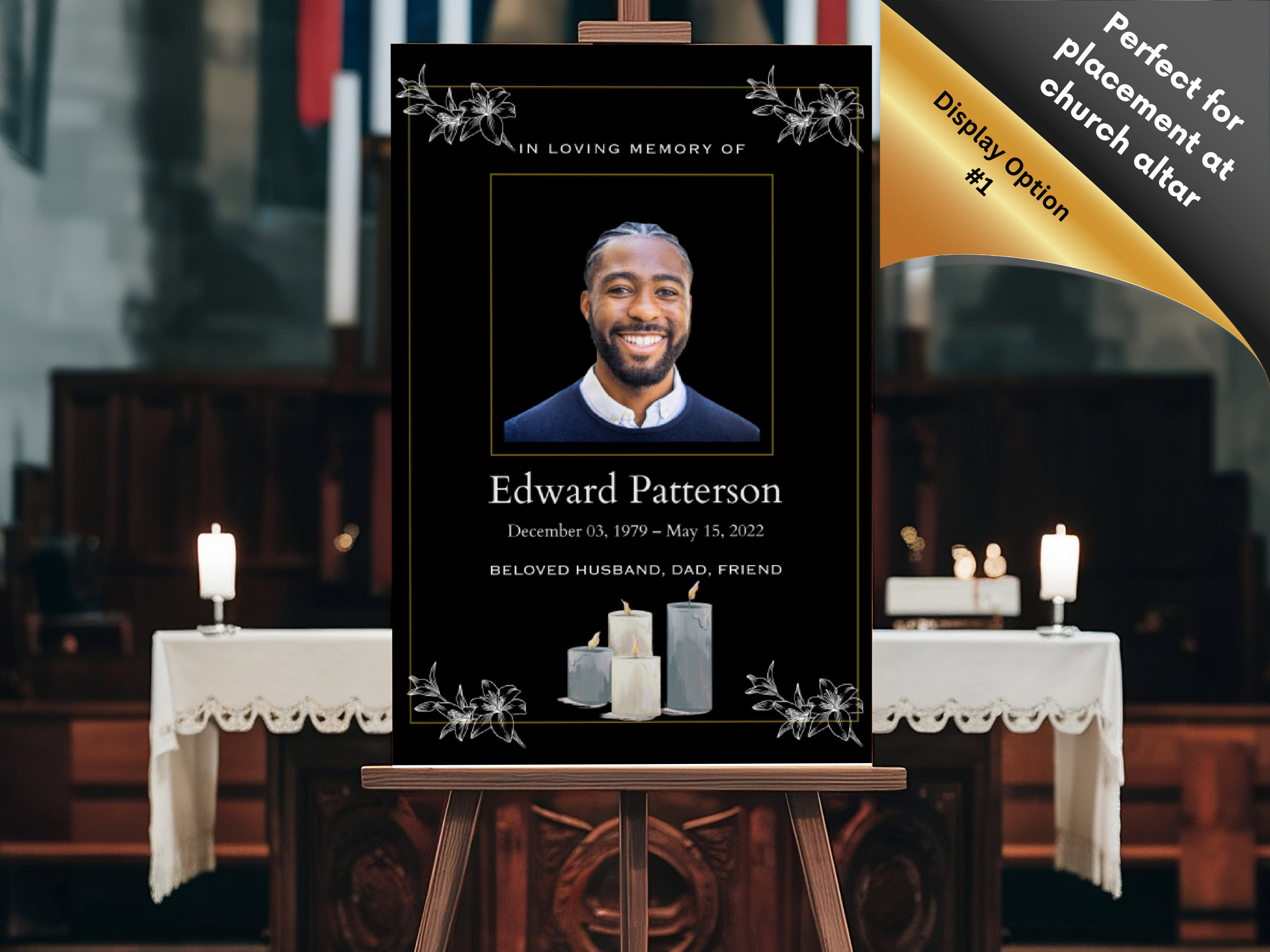 Celebration of Life Memorial Board| Personalized Funeral Display| Mom ...