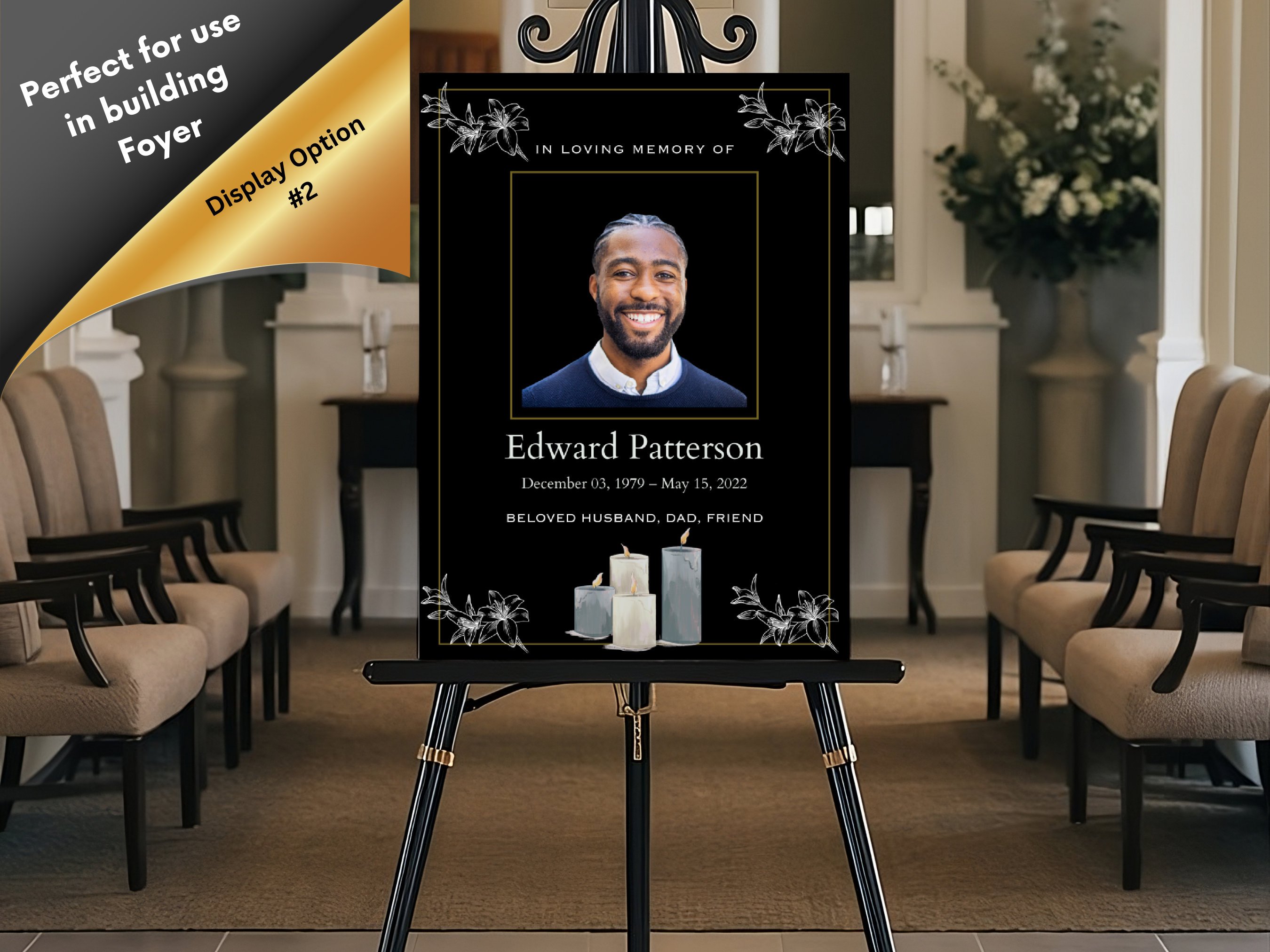 Celebration of Life Memorial Board| Personalized Funeral Display| Mom ...