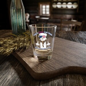 Take A Shot For Trump Shot Glass, Funny Gifts, Trump MAGA, Republican Gift, President Trump 2024, Trump Shot Glass, Xmas Gifts, Gift for him