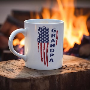 USA Grandpa Mug, Anti Liberal, Republican Mug, Grandfather Gift, Grandpa Mug, Grandpa Birthday, Funny Political, Patriot, Best Grandpa