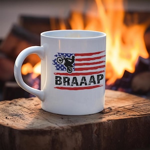 Brap Mug, Dirt biker Gift, Offroad Mug, Off road, Dirtbiker, Gift For Husband, Funny Dirtbike Mug, Dirtbike Gift, Motocross Mug, Gift