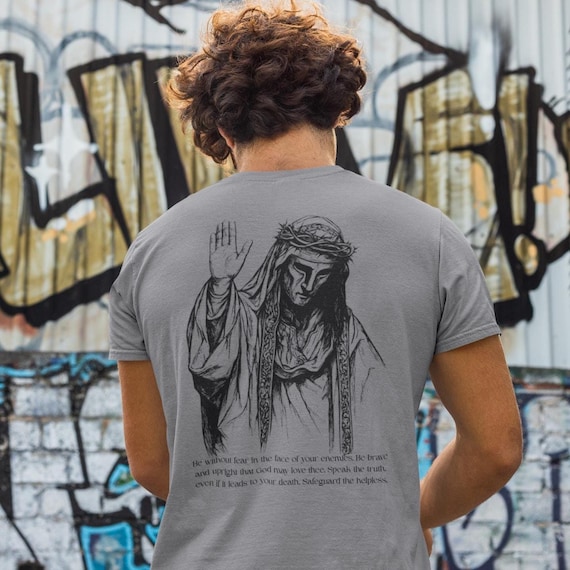 King Baldwin IV Jerusalem T-shirt, Middle Ages Crusader Shirt