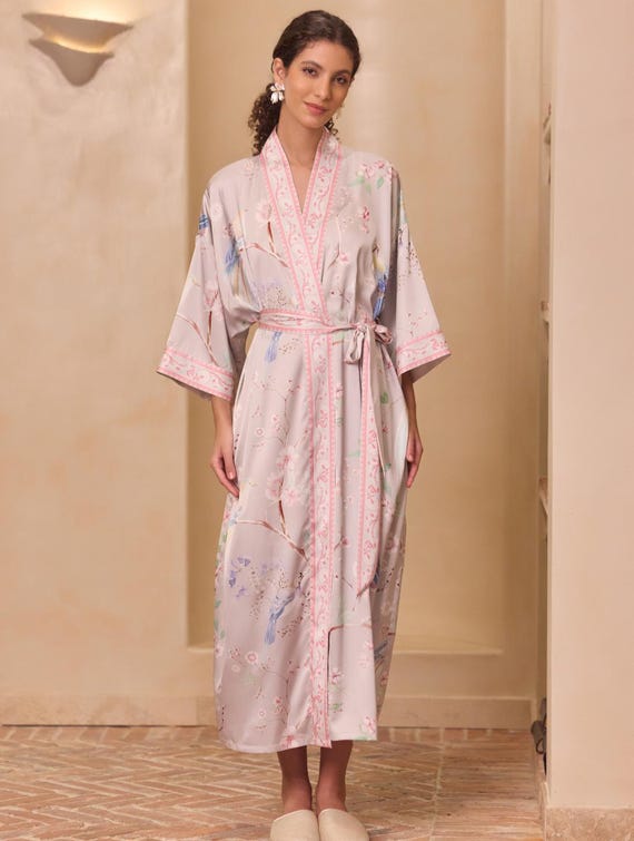 chinese dress ladies Slenderella Ladies Waffle Button Dressing Gown HC4327 Pink Small at Amazon  Women's Clothing store