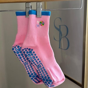 Lolli Mid-Crew Pilates Grip Socks