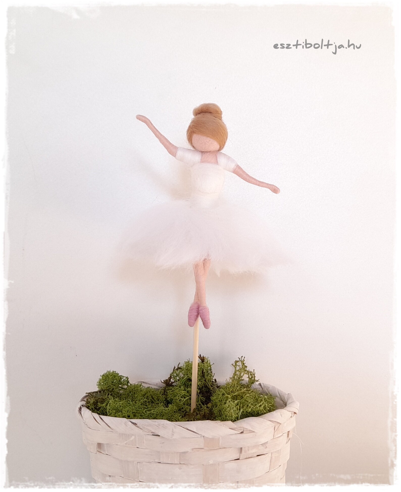 Needle Felted Ballerina Girlsroom Handmade Decor - Etsy