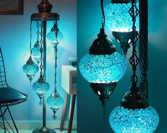 Turkish Style Unique Floor Lamp for Home Decor