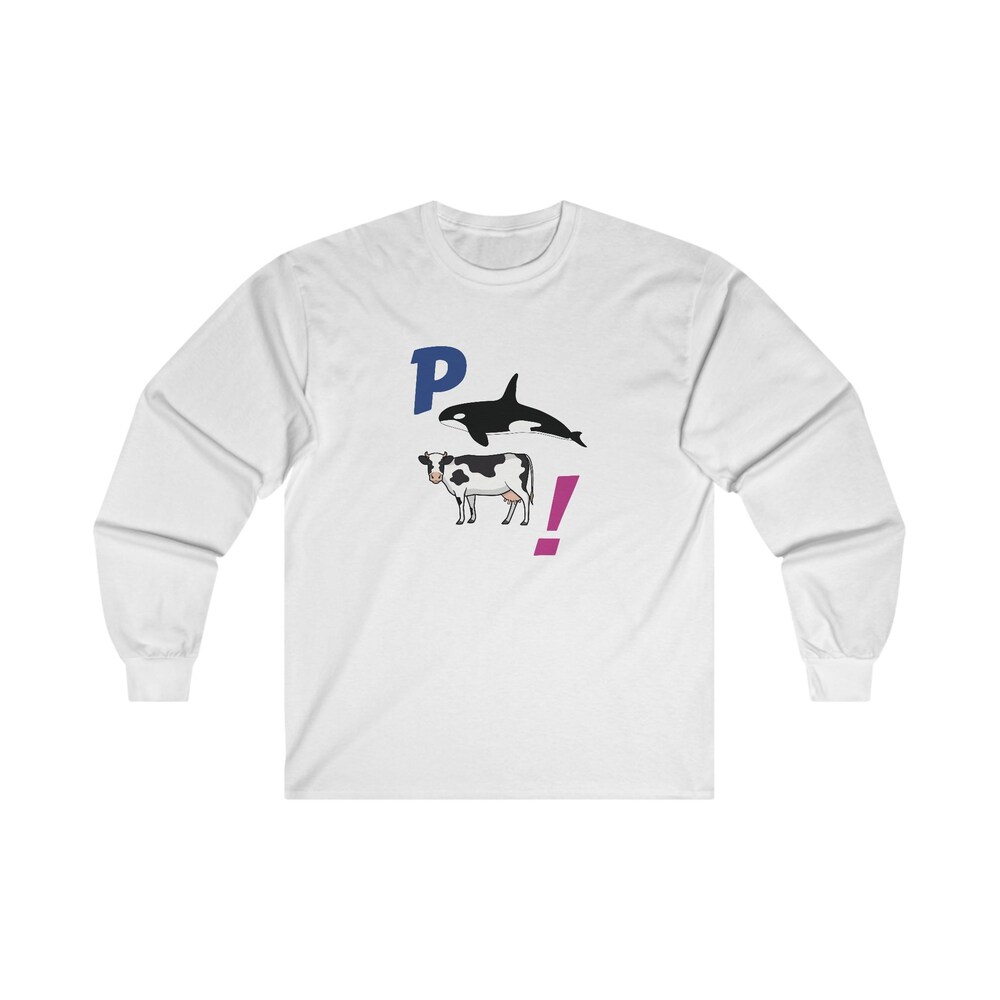 P Orca Vacca Unisex Ultra Cotton Long Sleeve Tee Long Sleeves Startees