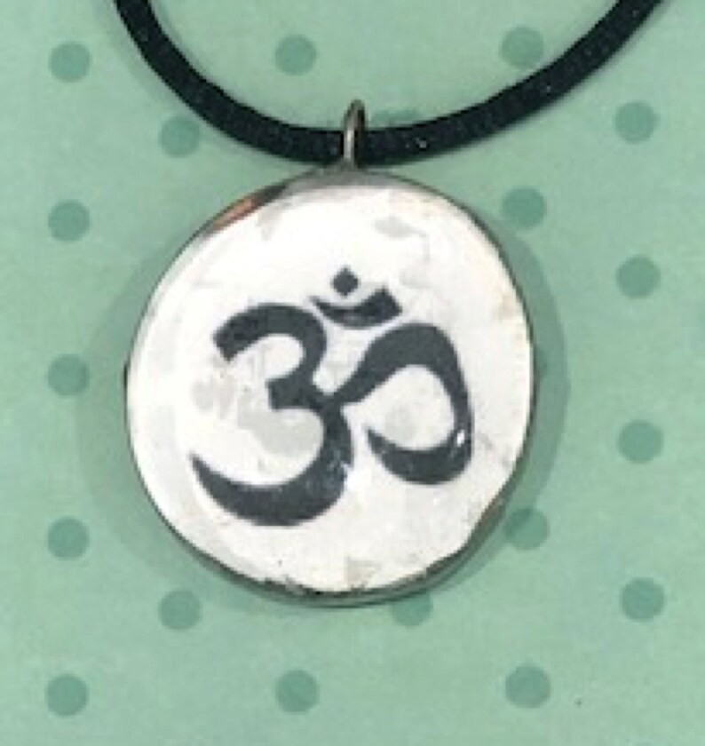 Yoga Yoga Pendant Namaste Message of Respect Yoga Jewelry