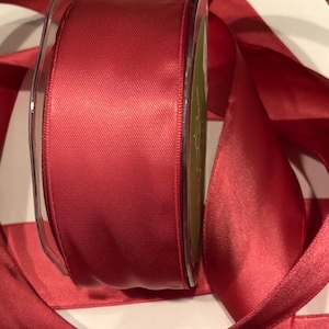 Satin, Ribbon, Rose, Pink, Dusty Rose, 5 yards