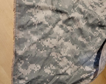 Tejido militar 100% Nomex, camuflaje digital