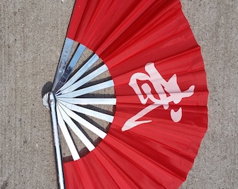 Fans de plegable de metal y platic