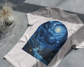 Camiseta Galaxias, camiseta para hombre, t-shirt design, espacio, diseño planetas, arte abstracto