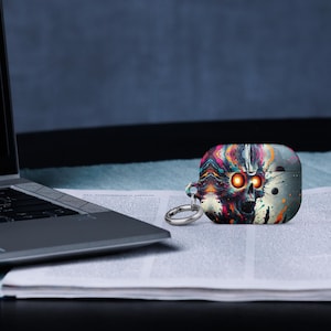 A vibrant, eye-catching skull design case for AirPods® | Skulls & Colors Airpod | Vibrant Airpod Case