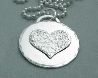 Sterling Silver Heart Necklace