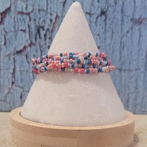 Coral Reef Beaded Bracelet Wrap