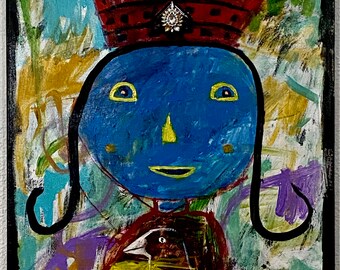 Girl With Peace Bird