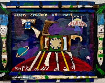 Alien Creature on Mars