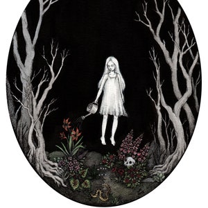 The Ghost Girl&#39;s Garden - 8x10&quot; Print