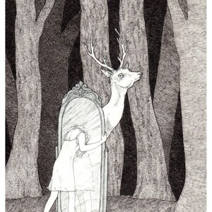 Mirror - 5x7&quot; Print