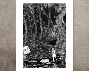 The Underground Forest 8x10" print
