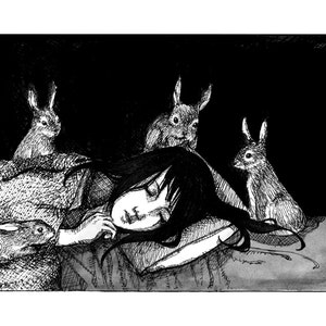 The Watchers - 5x7&quot; Print