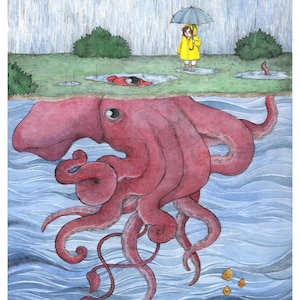 Some Puddles Are Deeper Than Others - 8x10&quot; Print