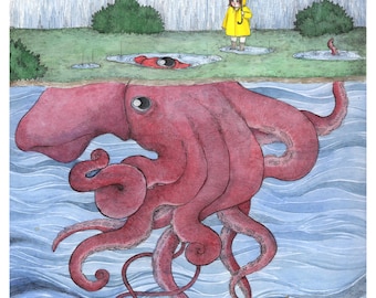 Some Puddles Are Deeper Than Others - 8x10" Print