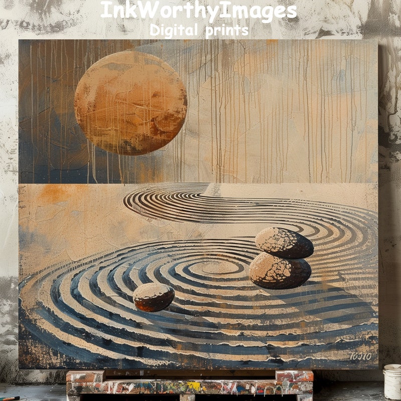 Abstract Zen Art - Etsy
