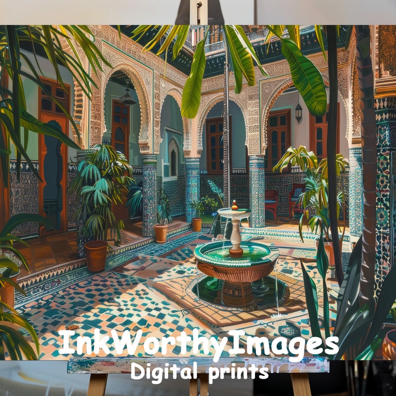 Moorish Print - Etsy