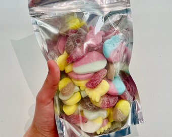 Mélange de bonbons Bubs Suédois Gummies, Mélange de bonbons suédois Bubs, Bonbons halal, Bonbons Bubs, Sans gélatine et sans gluten, Bonbons végétaliens, Cadeau de fête