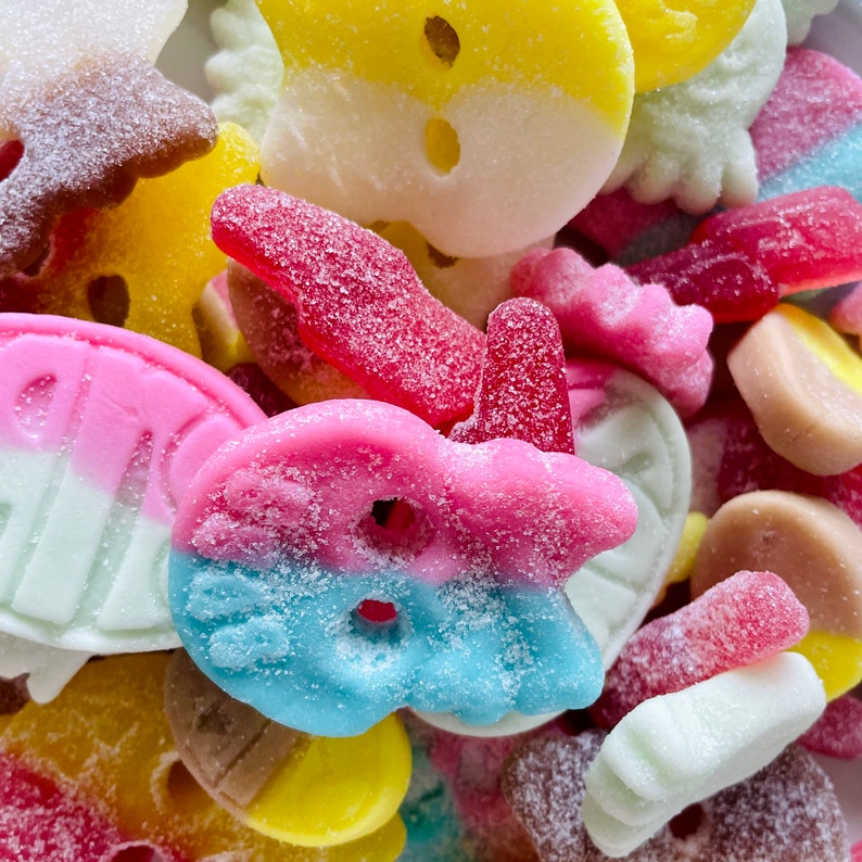 Bubs Candy Mix Schwedische Gummies Bonbon-Mischung, Schwedische Bubs Candy Mix, Halal Süßigkeiten, Bubs Süßigkeiten, Gelatine und Glutenfrei, Vegan Candy Party Geschenk Bild 2