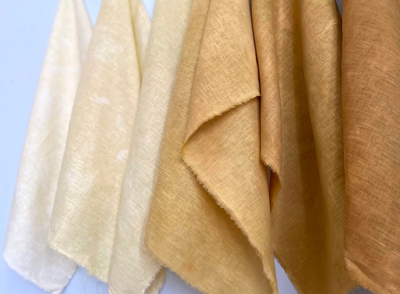 Hand Dyed Gradient Fat Quarter Bundle in Shades of Desert image 4