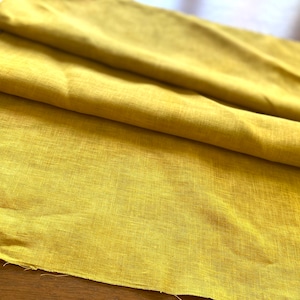 Hand Dyed Linen Yardage image 4