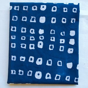 Little Squares Hand Dyed and Patterned Fabric image 2