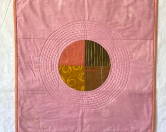 Circle in a Square Mini Quilt #1