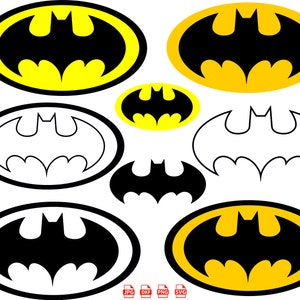 Batman SVG, Bundle Layered SVG, Dinosaur PNG clip art and printables for t-shirts, Layered and download files for cricut