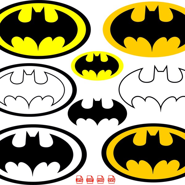 Batman SVG, Bundle Schicht SVG, Dino PNG Clip Art und Printables für T-shirts, Schicht und Download-Dateien für Cricut