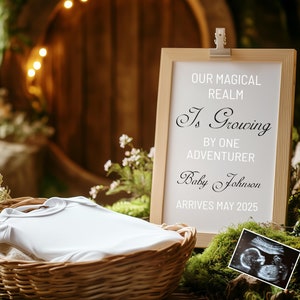 Fantasy Pregnancy Announcement - Digital Download For Social Media