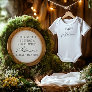Fantasy Pregnancy Announcement - Digital Download For Social Media