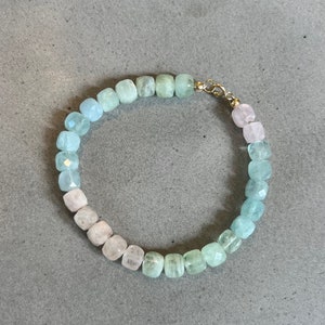 natural beryl AAA grade gemstone bracelet