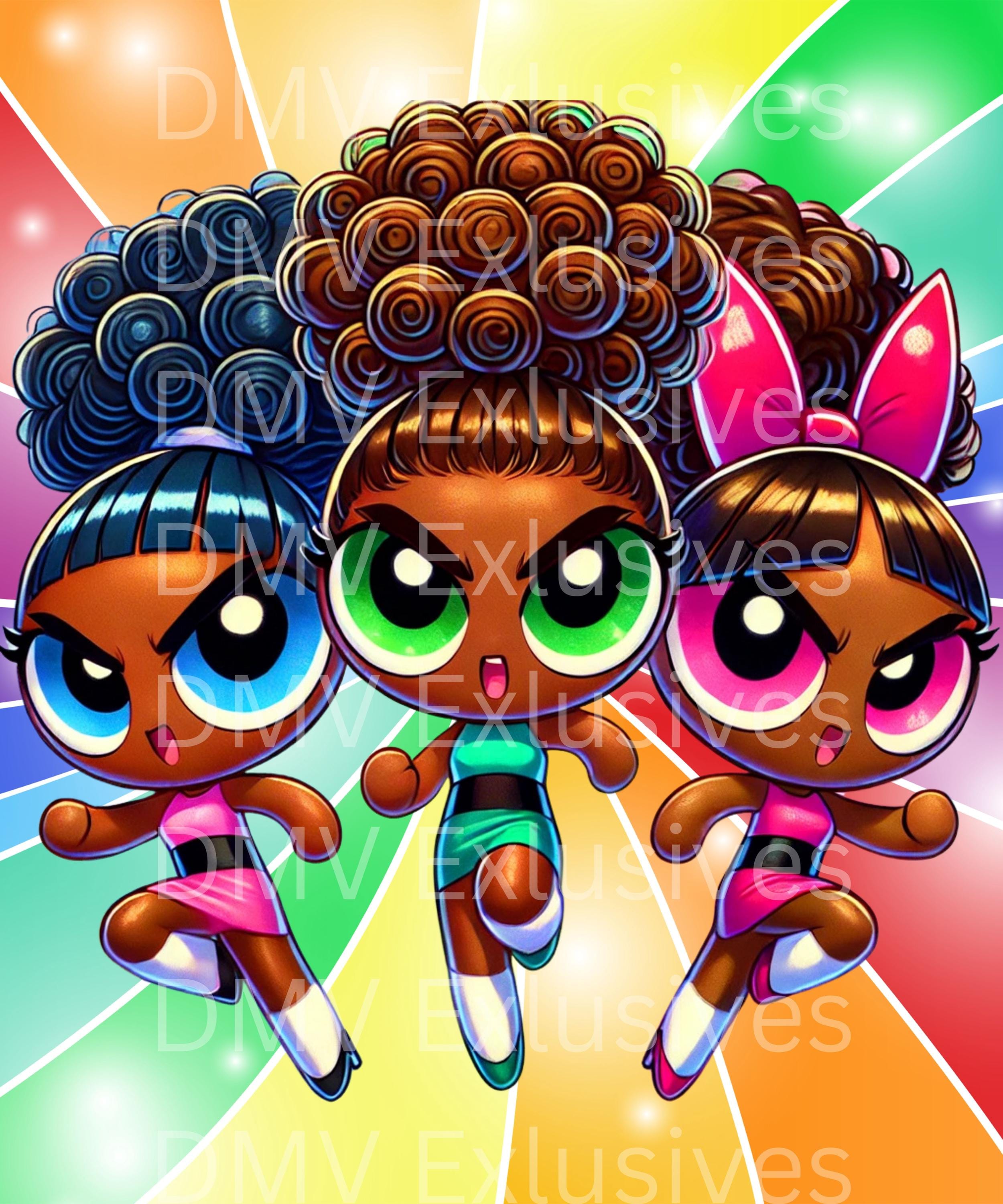Black powerpuff girl - Etsy 日本